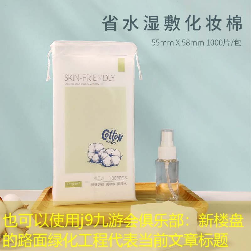 新楼盘的路面绿化工程
